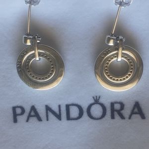 Pandora earrnings silver 925